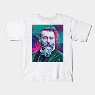 Jean-Baptiste Alphonse Karr Portrait | Jean-Baptiste Alphonse Karr Artwork 4 Kids T-Shirt